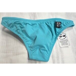 Jolyn Bikini Bottom Europe Style‎ (Hawaii) Blue Medium New With Tags